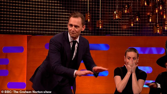 Tom Hiddleston impressed The Graham Norton Show audience on Friday evening as he gave them a demo of his signature dance move