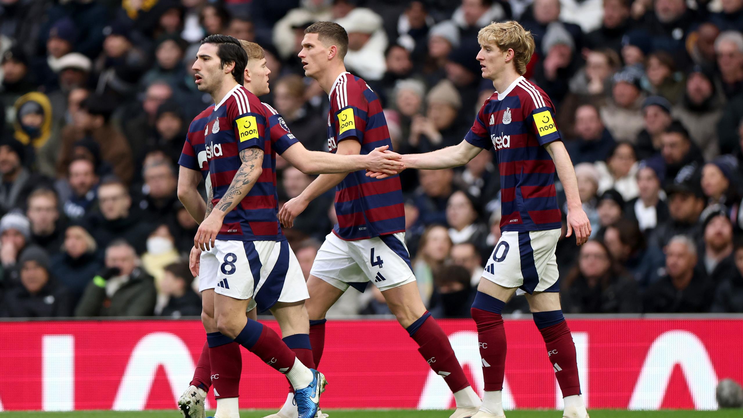 Tottenham Hotspur 1-2 Newcastle United – Premier League results as Alexander Isak scores winner after Anthony Gordon cancelled out Dominic Solanke's opener