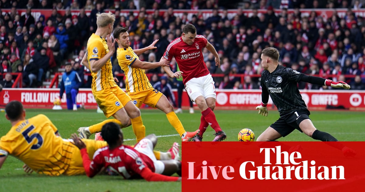 Nottingham Forest 7-0 Brighton: Premier League – as it happened | Premier League